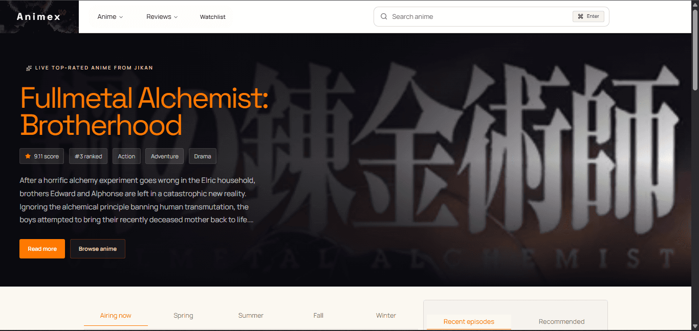 Animex screenshot 1
