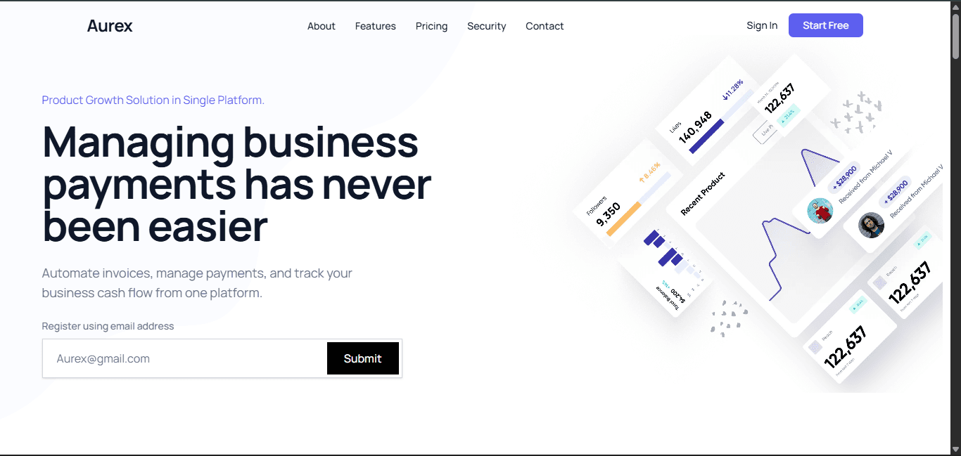 Aurex screenshot 1