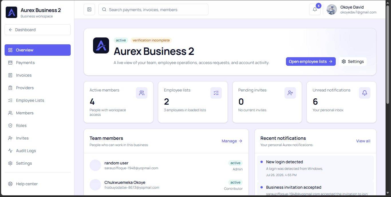 Aurex screenshot 4